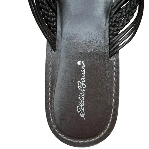 EDDIE BAUER | NWOT | WOMEN’s T-STRAP FLAT SLIDE SANDAL | SIZE: 8.5 - Picture 3 of 6